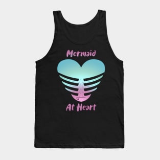 Pastel Goth Mermaid at Heart Tank Top